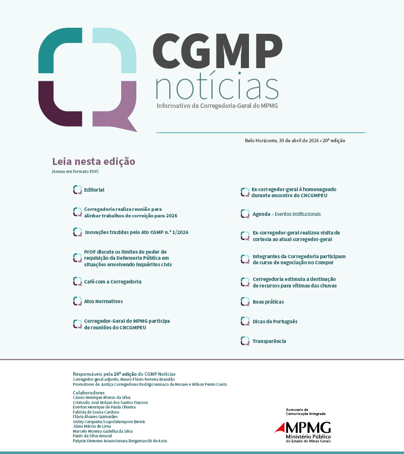 CGMP Notícias n. 20/2026